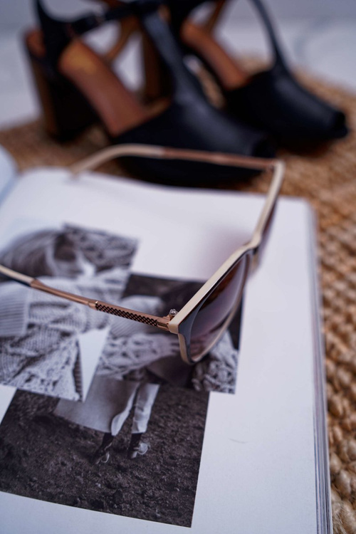 Okulary Przeciwsłoneczne Prius PR-V33 Brązowe Beżowe