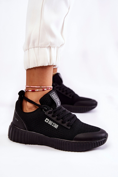 Damskie Sneakersy Big Star KK274063 Czarne