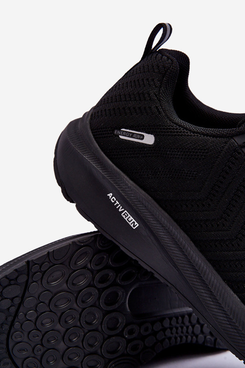 Klasyczne Męskie Sportowe Buty Czarne McBraun