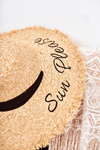 Damski Kapelusz Słomkowy Beżowy Edda