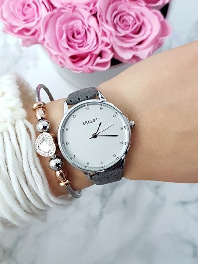 Damski Zegarek Ernest Ethienne Szary