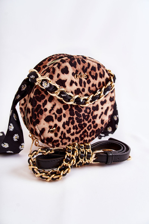 Damska Torebka Kuferek GOE ZNJ025 Brązowa