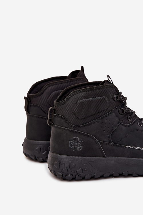 Buty Zimowe Męskie Trapery Ocieplane Lee Cooper LCJ-25-01-3725 Czarne