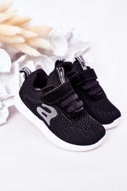 Dziecięce Sportowe Buty Czarne Little Sportsman
