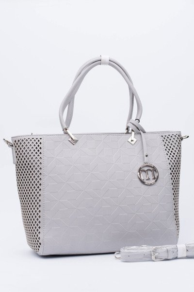 Monnari Szara Torebka Klasyczna Shopper