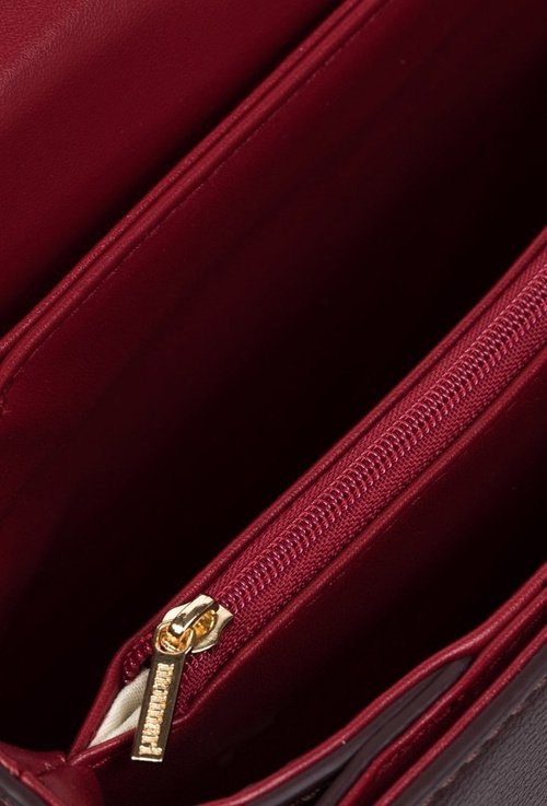 Torebka Damska Listonoszka Monnari Bordowa BAG9280-M05