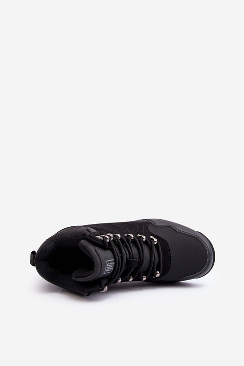 Damskie Ocieplane Buty Trekkingowe Czarne Big Star MM274481