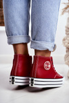 Trampki Damskie Big Star Czerwone GG274014