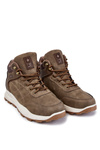 Męskie Ocieplane Botki Trapery Khaki Allan