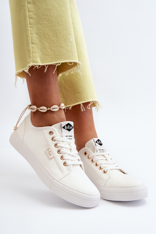 Damskie Trampki Lee Cooper LCW-24-31-2201 Białe