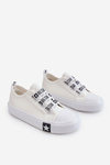 Dziecięce Trampki Wsuwane Big Star LL374007 Białe