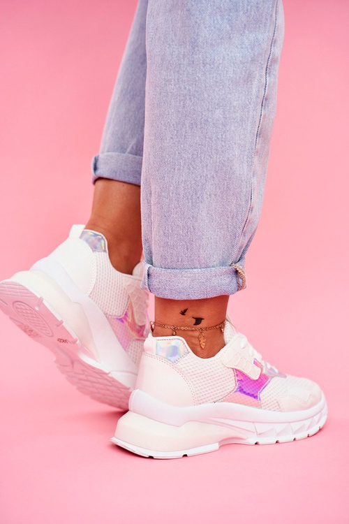 Sportowe Damskie Buty Białe Sportivo