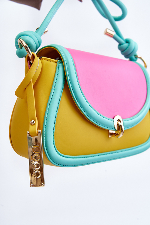 Torebka Na Ramię NOBO NBAG-P5000-C002 Żółto-Różowa