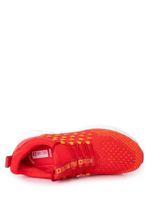 Męskie Sportowe Buty Memory Foam Big Star FF174240 Czerwone