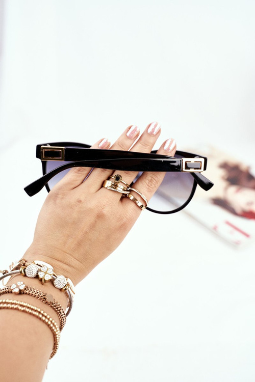 Okulary Przeciwsłoneczne Prius PR-V74 Czarne Czarny Gradient