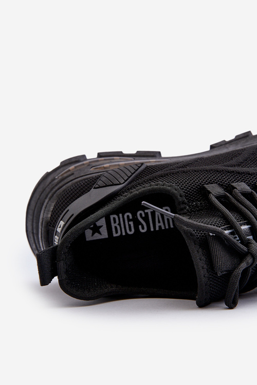 Sneakersy Męskie HI-POLY SYSTEM Big Star NN174467 Czarne