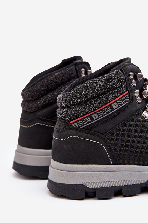 Męskie Buty Trekkingowe Big Star KK174215 Czarne