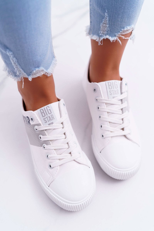 Damskie Trampki Big Star Białe EE274091