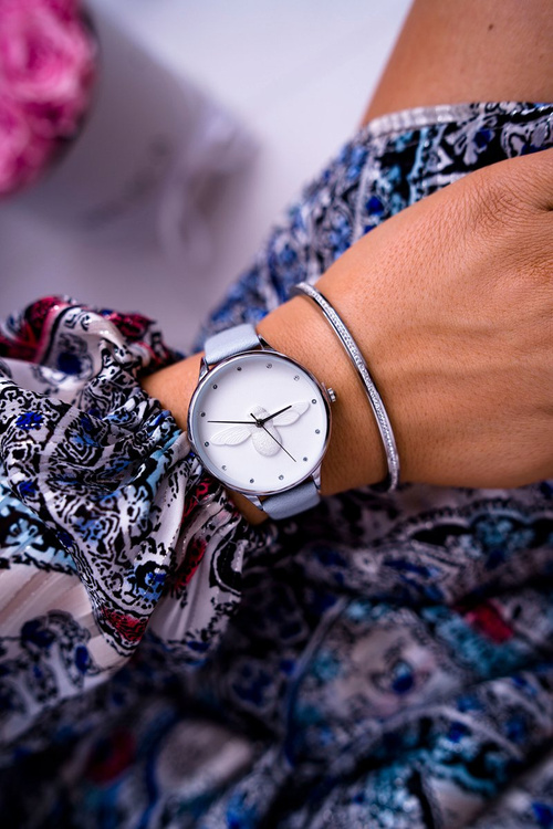 Damski Zegarek Michael John Niebieski Ivaria