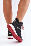 Damskie Trapery Buty Sportowe Big Star KK274217 Memory Foam System Czarne
