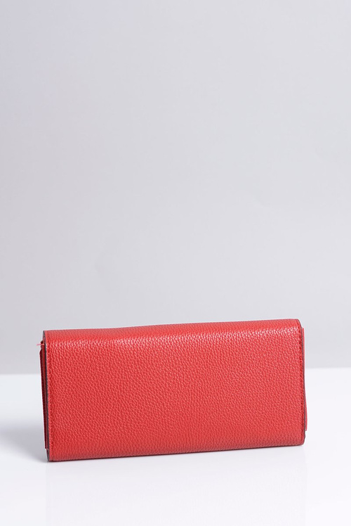 Duży Damski Czerwony Portfel