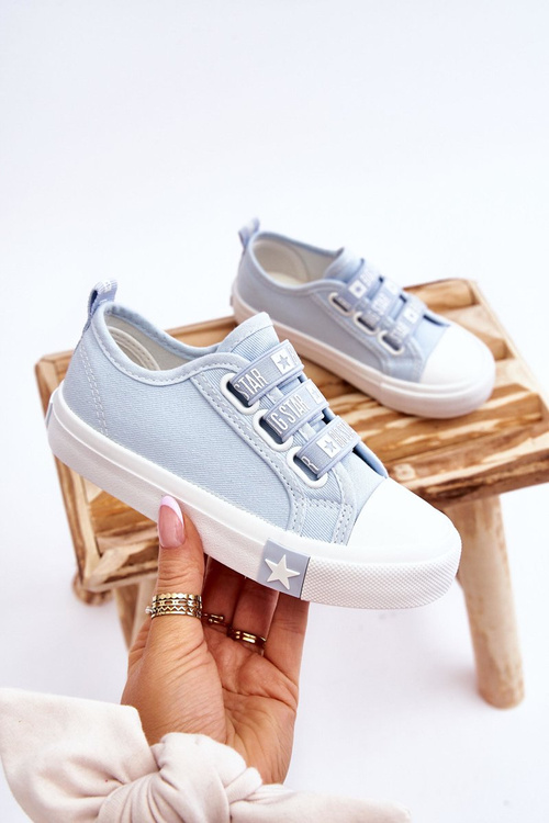 Dziecięce Trampki Wsuwane Big Star LL374009 Niebieskie
