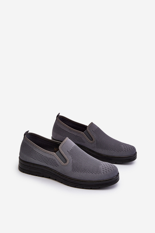 Męskie Trampki Tenisówki Szare Nomiji