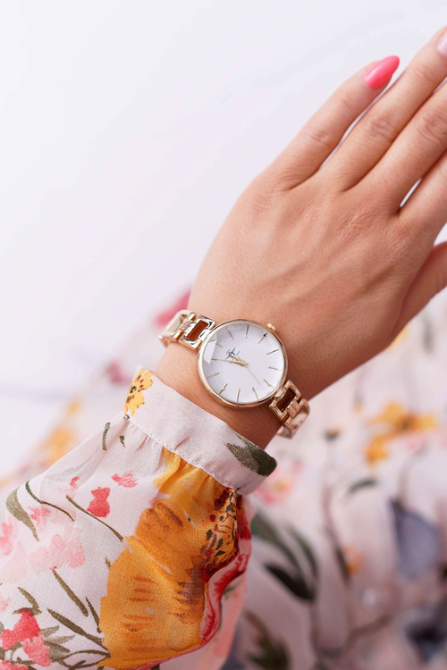 Damski Zegarek Michael John Złoty Drusi