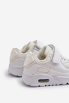 Sneakersy Dziecięce Na Rzep Białe Krissandra