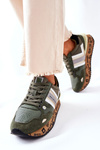 Damskie Sportowe Buty Big Star II274299 Khaki