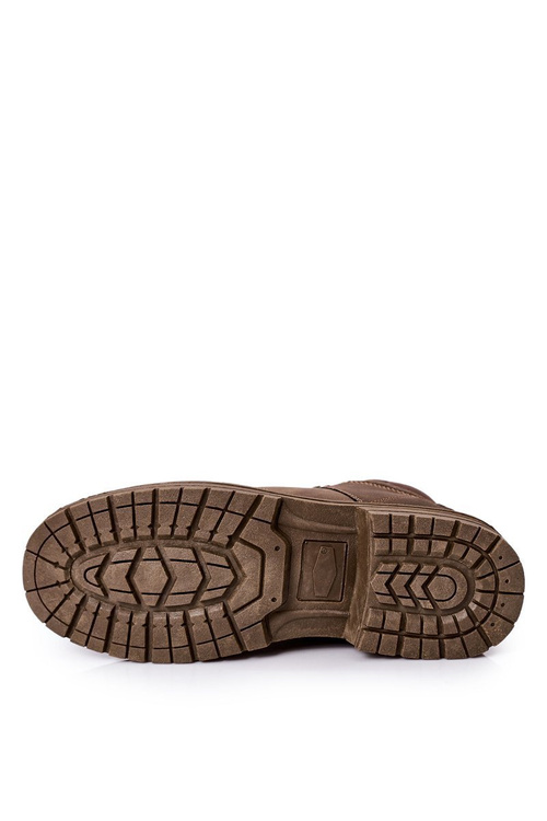 Męskie Buty Trekkingowe Cross Jeans EE1R4030C Ciemnozielone