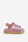 Pachnące Dziecięce Sandałki Na Rzep ZAXY NN385020 Fioletowe
