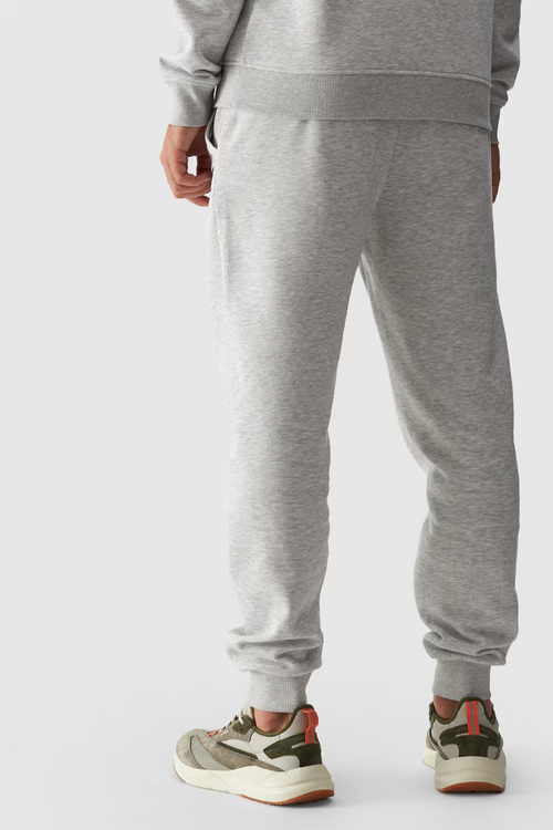 Męskie Spodnie Dresowe Joggery 4FWMM00TTROM0942-27M Szary Melanż