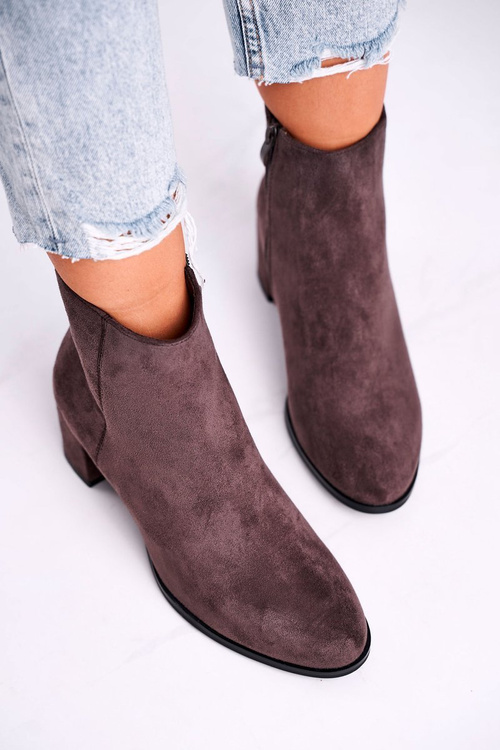 Botki Damskie Sergio Leone Coffee BT528