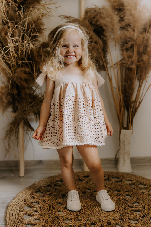 Trampki Ażurowe Big Star JJ374134 Białe