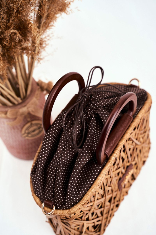 Torebka Damska Wiklinowy Koszyczek NOBO NBAG-XI0370-C015