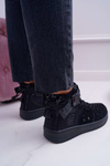 Sneakersy Damskie Trampki Czarne Big Star EE274662