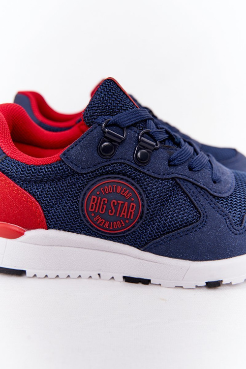 Dziecięce Sportowe Buty Memory Foam Big Star HH374175 Granatowe
