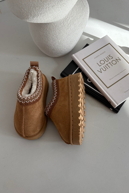 Śniegowce Dziecięce Z Haftem Camel Prina