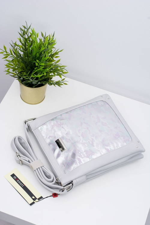 Damska Szara Torebka Listonoszka Monnari