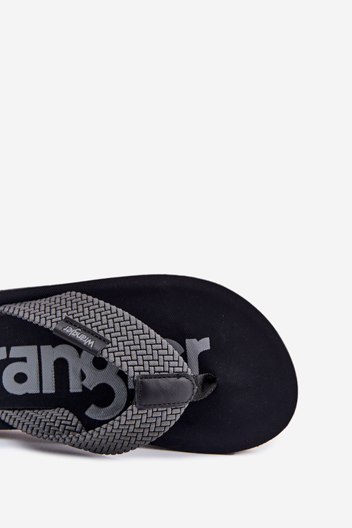 Klapki Japonki Męskie WRANGLER ZANE FLIPFLOP MEN LOW 20251044.20251044.10E Szare