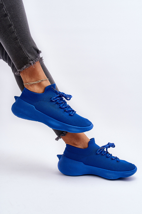 Wsuwane Buty Sportowe Damskie Niebieskie Juhitha