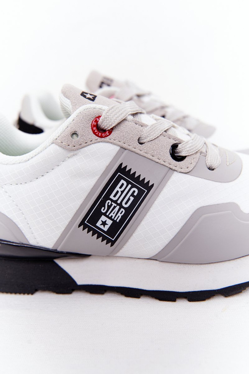 Dziecięce Sportowe Buty Memory Foam Big Star HH374168 Białe