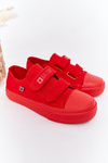 Dziecięce Trampki Na Rzepy Big Star FF374097 Czerwone