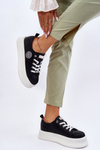 Damskie Sneakersy Buty Sportowe GOE JJ2N4127 Czarne
