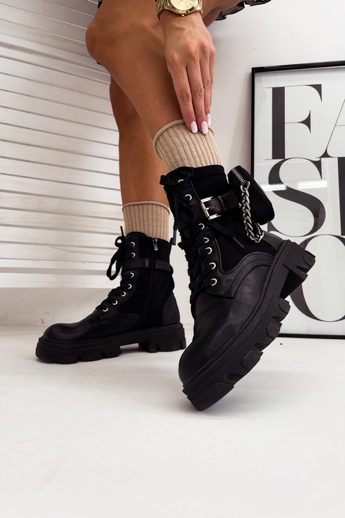 Skarpetki Damskie Bezuciskowe W Prążek z Lurexem Beżowe