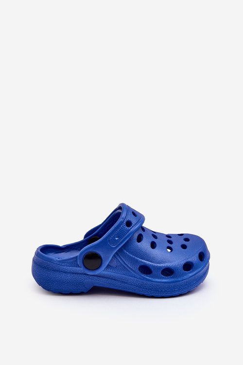 Klapki Dziecięce Piankowe Kroksy Niebieskie Lucas