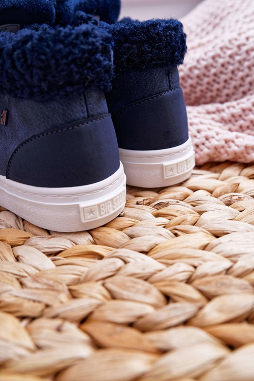 Trzewiki Dziecięce Chłopięce Dziewczęce Big Star Granatowe EE374018