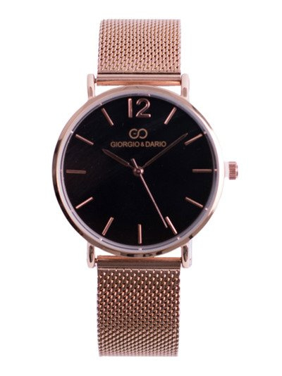 Damski Zegarek Giorgio & Dario Rene Złoty Róż 36mm
