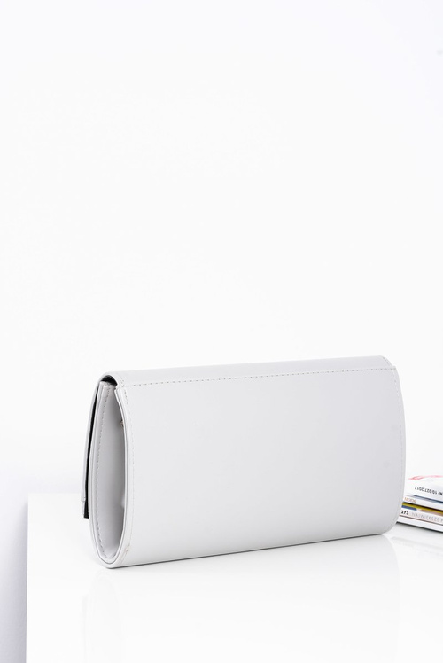 Damska Szara Polska Torebka Elegancka Kopertówka